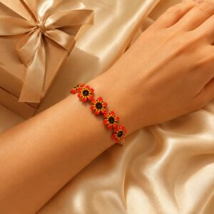 Surya Bloom Seed Bead Bracelet